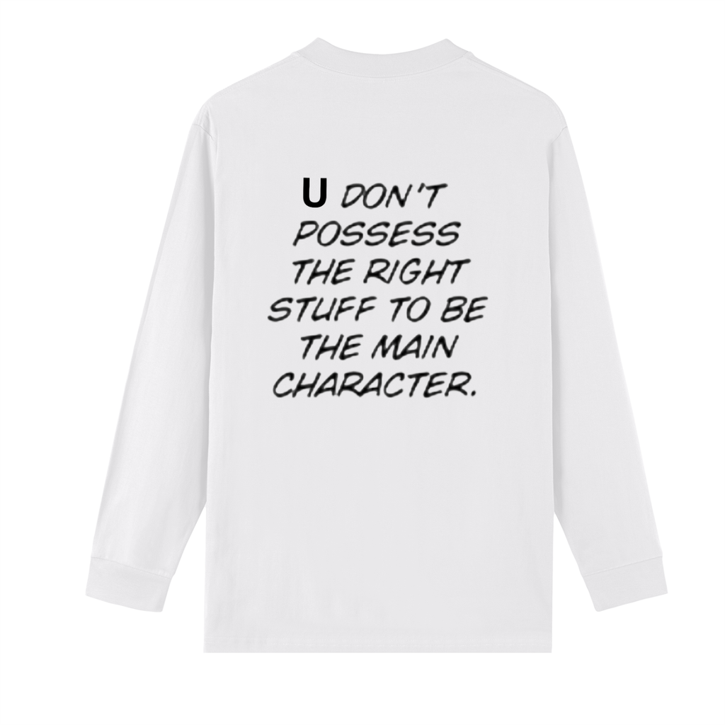 Crew Neck Drop Shoulder Long Sleeve Shirt